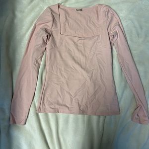 PINK FREE PEOPLE TOP